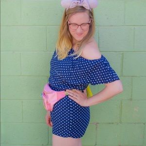 Polka dots romper